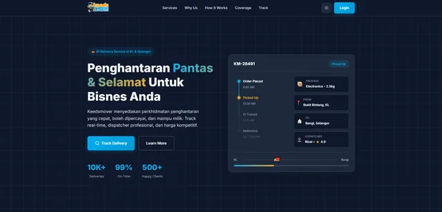 Keedsmover — interface preview