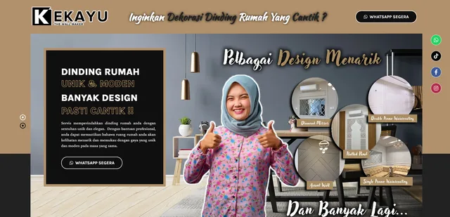 Kekayu — interface preview