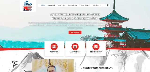 MyJICA — interface preview